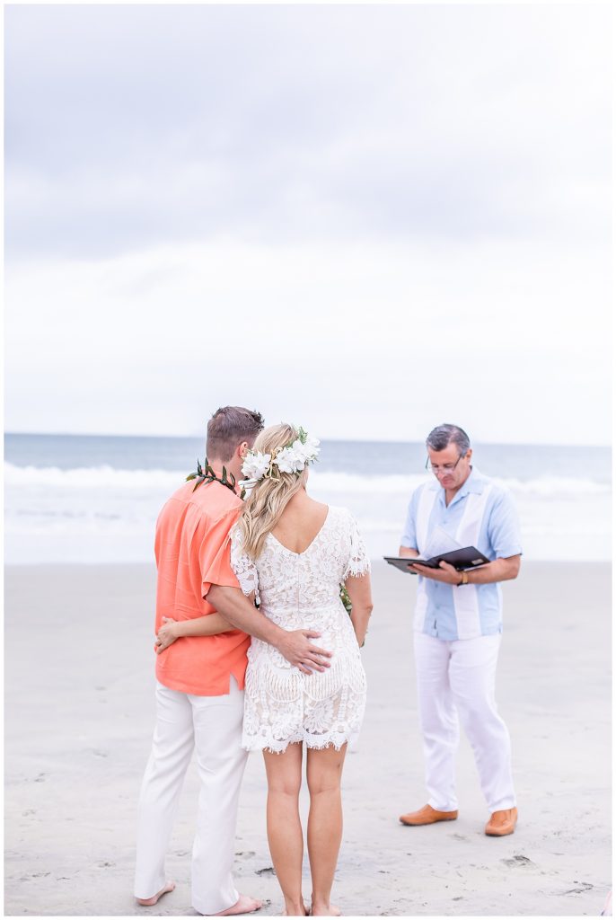couple getting married in Coronado beach
