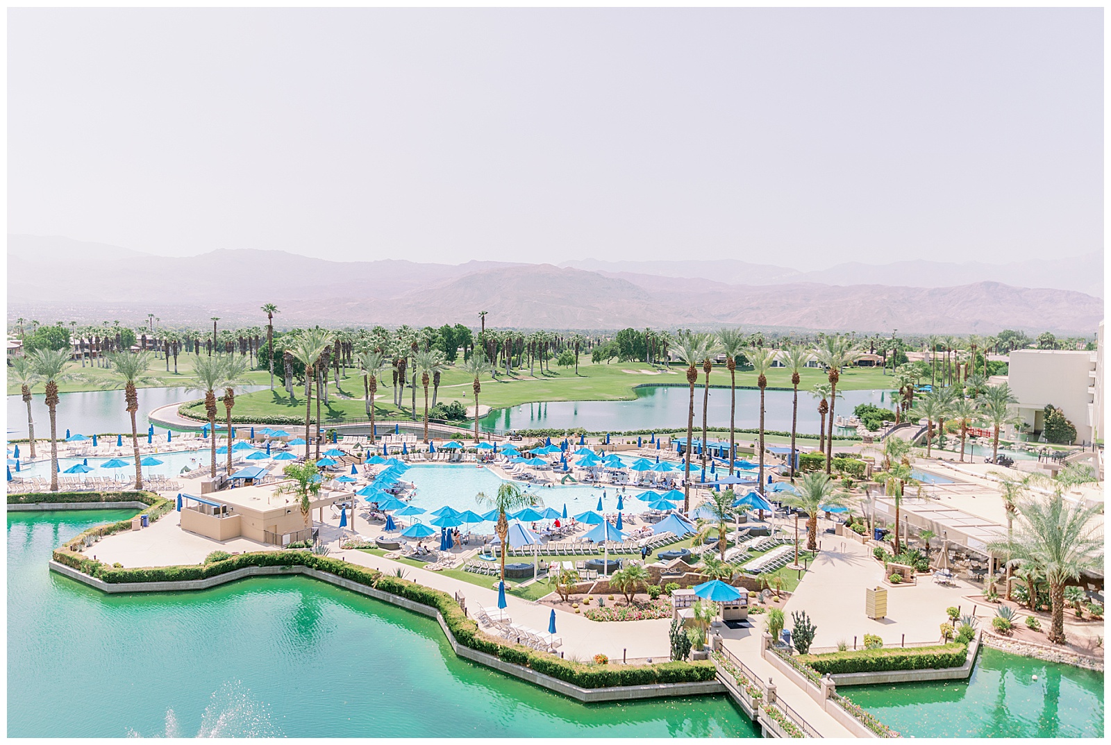 View of the pool at the JW Marriott Desert Springs Resort & Spa