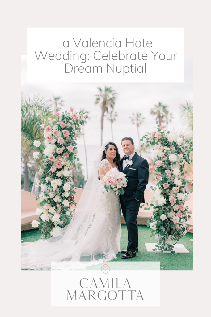 La Valencia Hotel Wedding Pinterest Cover