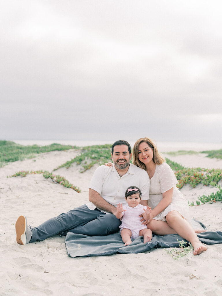 Family Photo at Coronado Beach