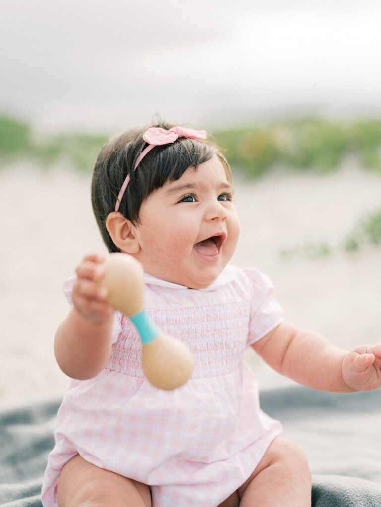 Photo of a toddler at Coronado Beach