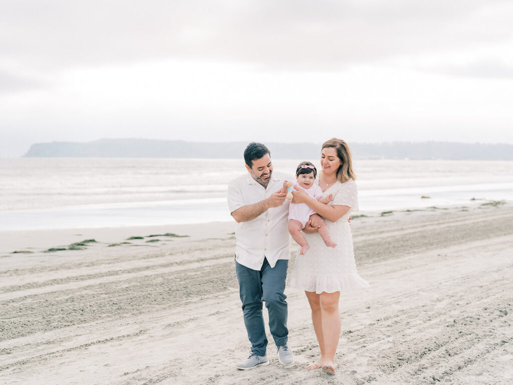 Family Photo at Coronado Beach