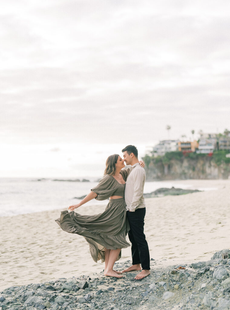 Engagement sessionat Laguna Beach