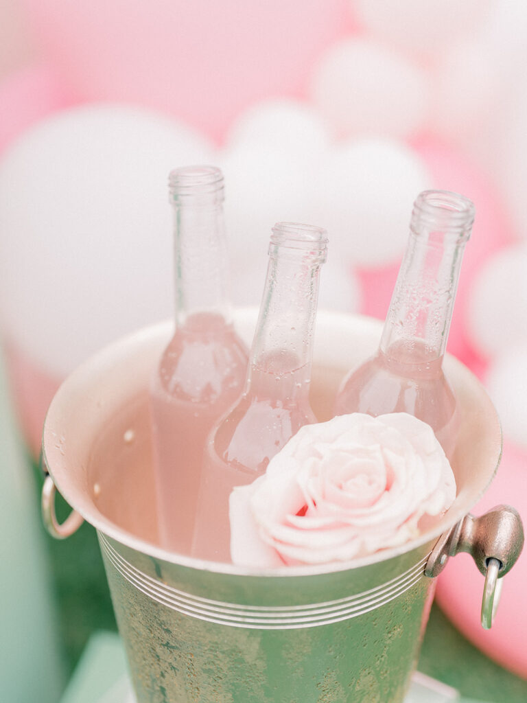 drinks in a bucket