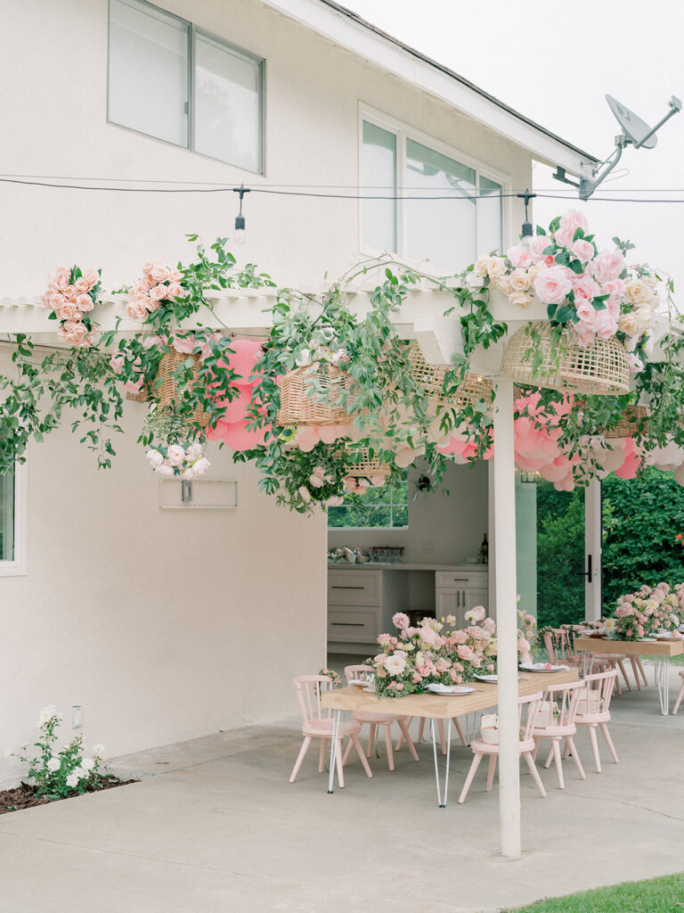 decor ideas for little girl tea birthday party