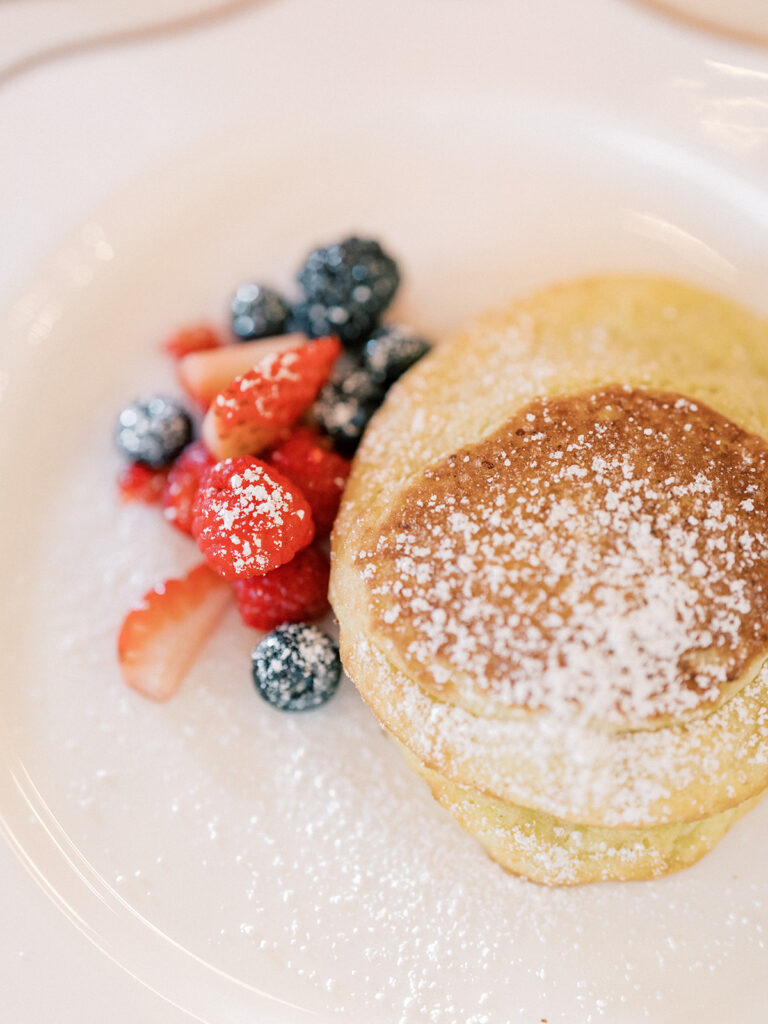 food during rancho valencia brunch