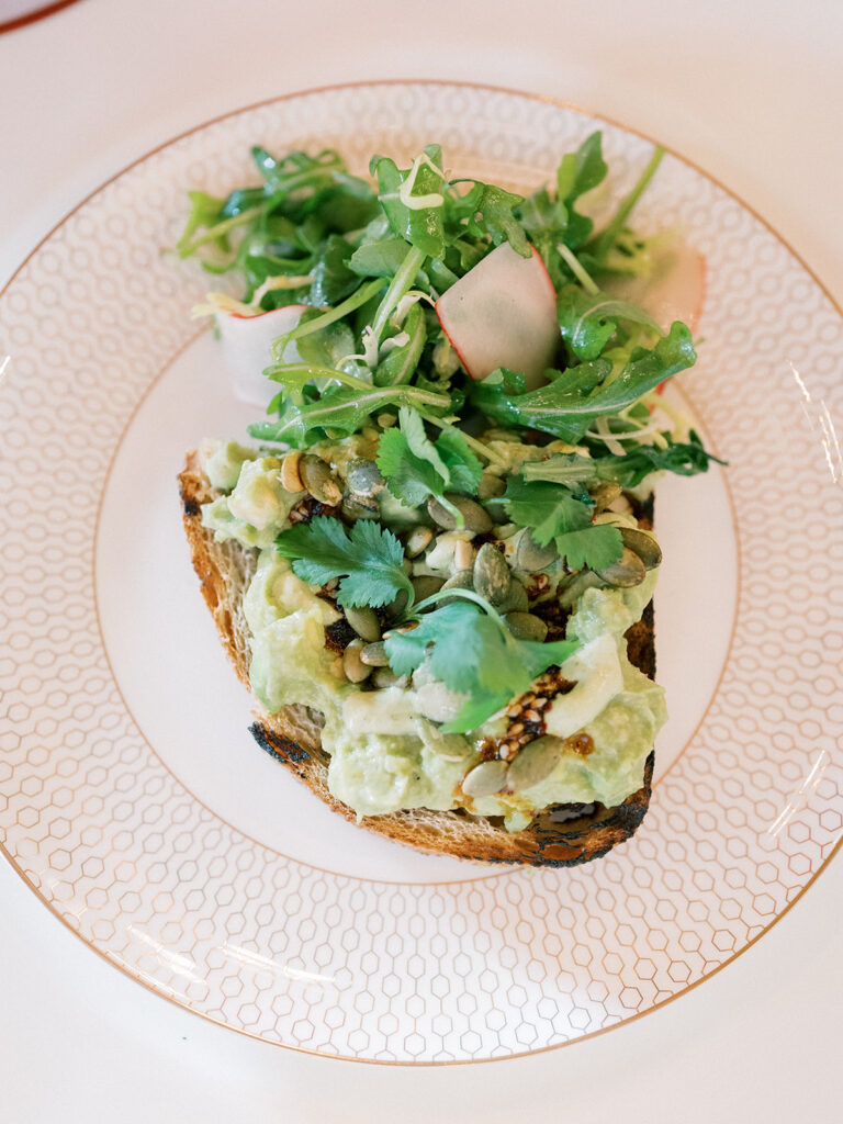 food during rancho valencia brunch