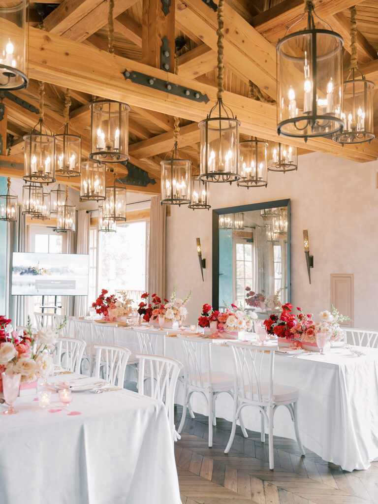 dining area during rancho valencia brunch